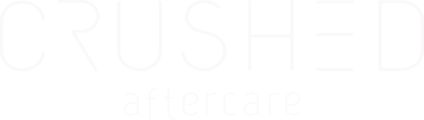 crushed white logo